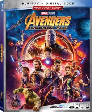 AVENGERS: INIFNITY WAR Home Entertainment Release