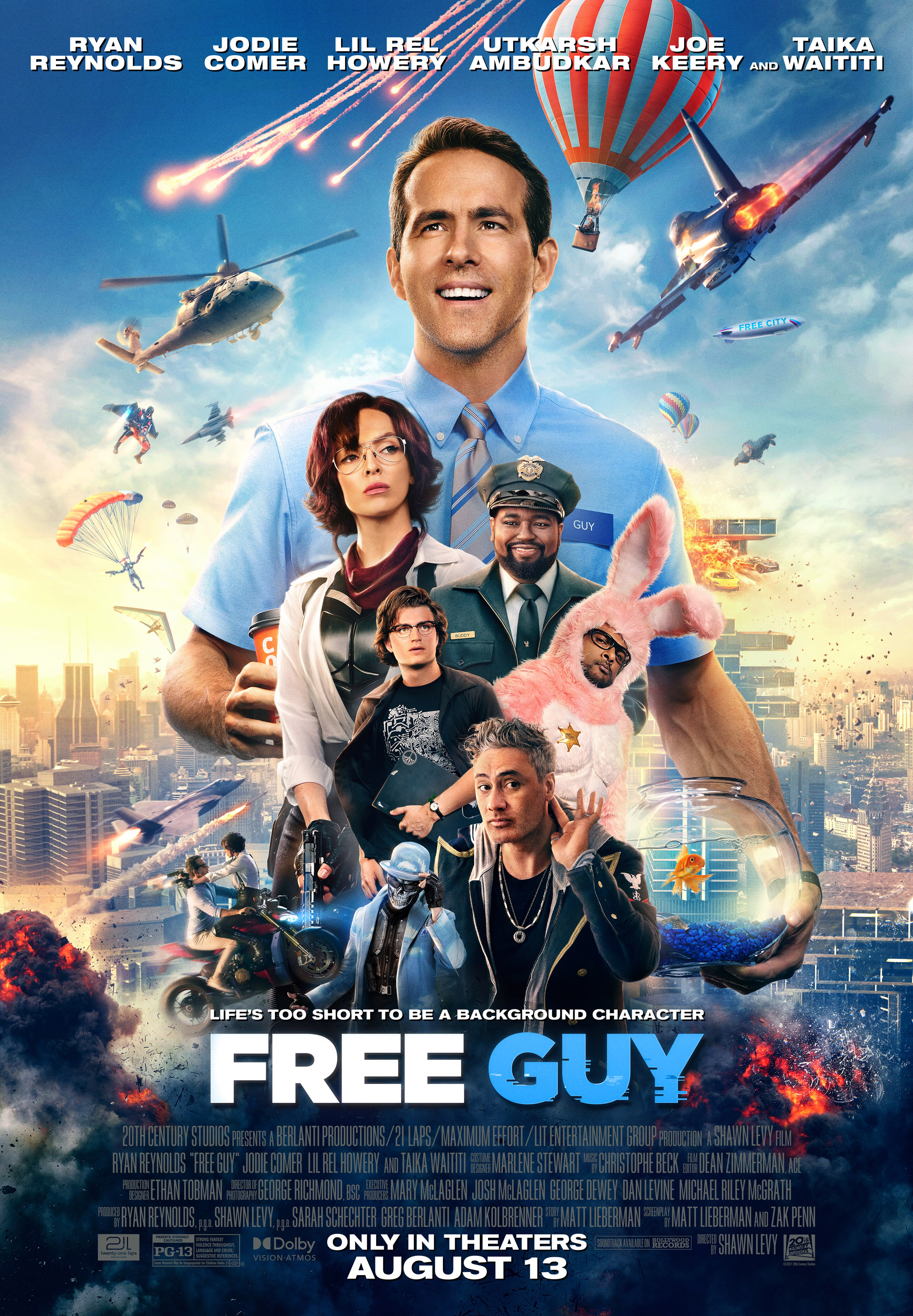 FoF to host the Grapevine, Houston and Austin Premiere of Free Guy